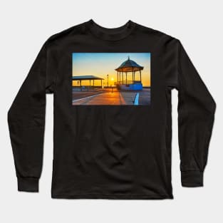 Revere Beach Bandstand at Sunrise Revere Beach Long Sleeve T-Shirt